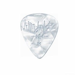 Dunlop 4830-04 Genuine Celluloid White Perloid Набор медиаторов