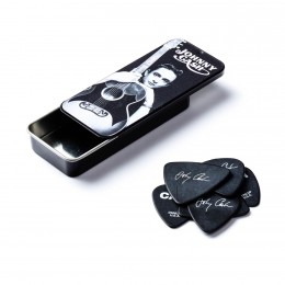 Dunlop JCPT01M Johnny Cash Memphis Медиаторы 6шт, средние, в коробочке