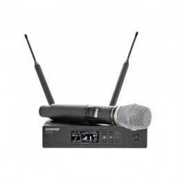 Shure QLXD24E/SM58 P51 710 - 782 MHz Вокальная радиосистема с ручным передатчиком KSM9