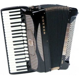 Hohner Gola 414 Black (a 1400) Полный концертный аккордеон