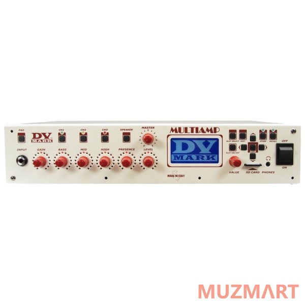 Dv Mark MULTIAMP STEREO 3-х канальный гитарный процессор со встроенным усилителем