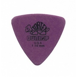 Dunlop 431P1.14 Tortex Triangle Медиаторы 6шт, толщина 1,14мм, треугольные