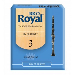 Rico RCB1030 Royal №3 Трости для кларнета Bb 10 шт.